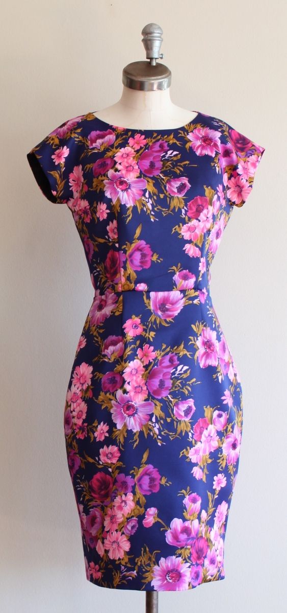 Hand Crafted Vintage Inspired Shift Dress. by Maelle Vintage Dresses ...