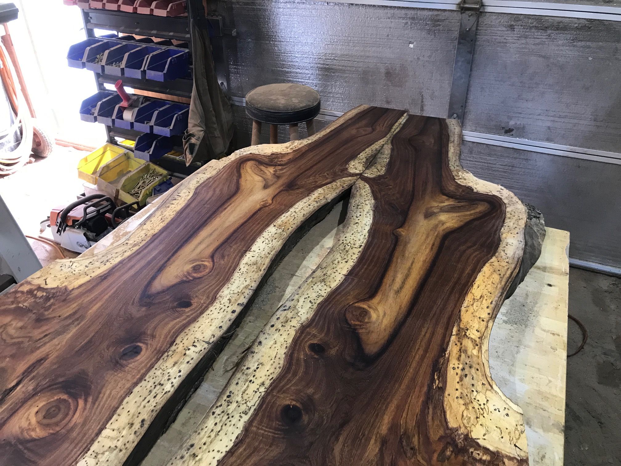 Hand Made Live Edge Tables Hand Crafted. by Bear Clan Woodworking
