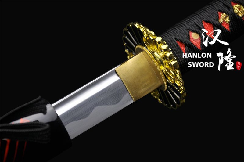 Handmade High Carbon Steel Red Blade Sharpening Real Japanes
