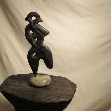 Custom Made Shawn Tyler Art Dance 'Stone' Sculpture Brutalist Cubist Modern