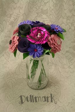 Custom Made Paper Flower Bouquet - Custom