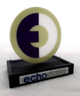 Custom Made Company Logo Sculpture - Echo Data