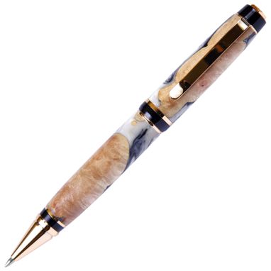 Custom Made Lanier Twist Pen - Black Pearl - Ct1w150