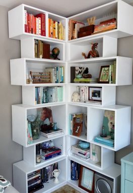 Custom Made Cubby Book Shelf