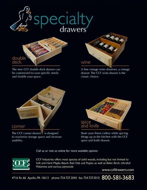 Custom Made Specialty Drawers