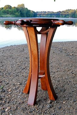 Custom Made Shipwheel Tables