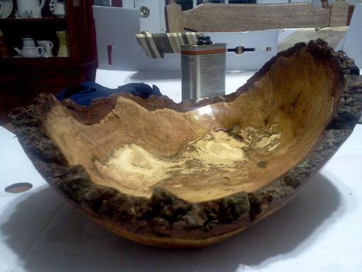 Custom Made Oak Burl Bowl