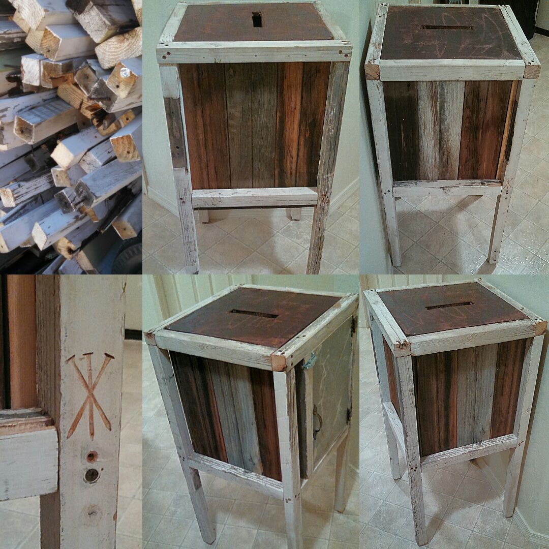 Custom Reclaimed Wood Box by Armando