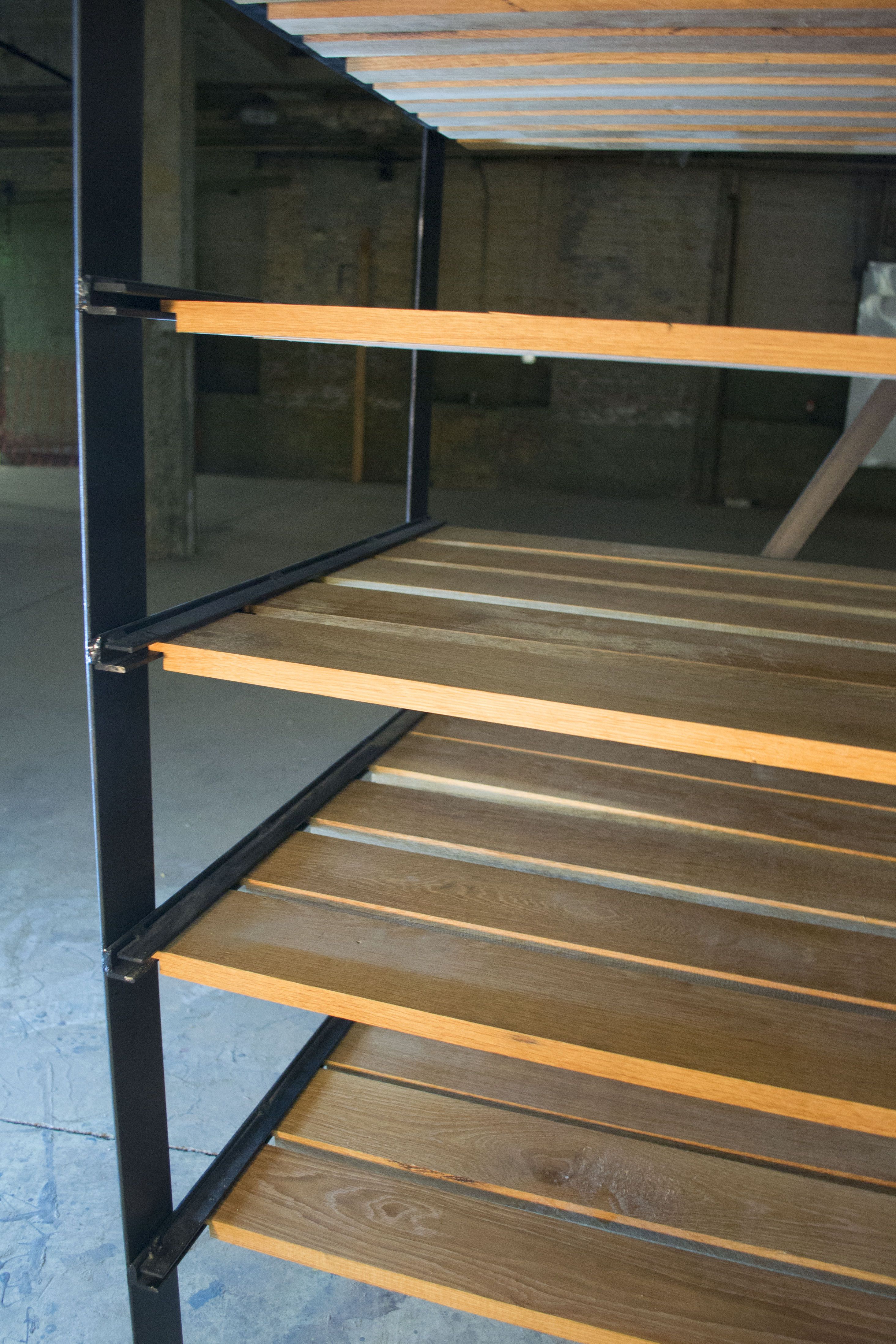 Buy Custom Industrial Pantry Shelving, made to order from Two Bolts Studios