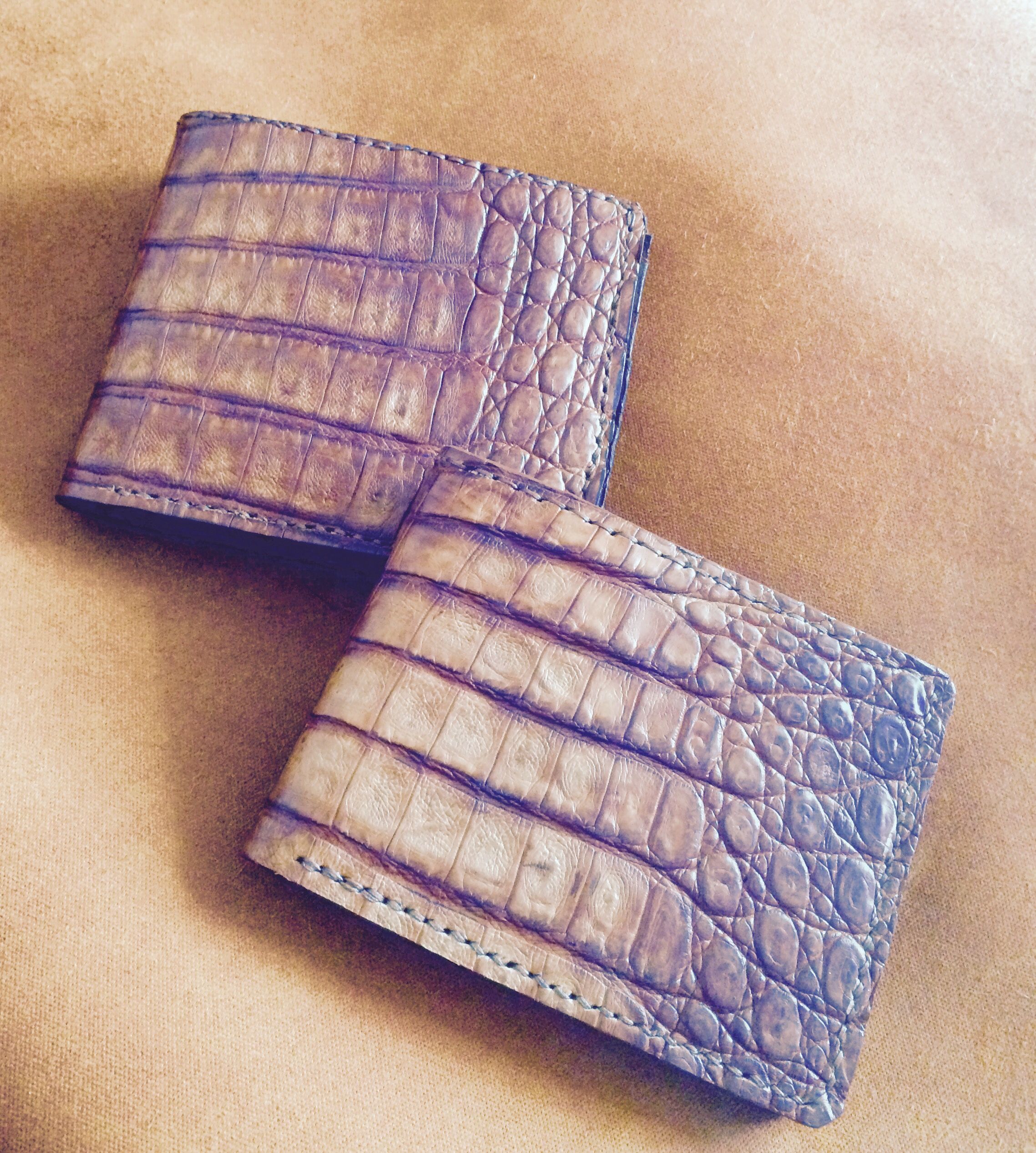 exotic leather wallets