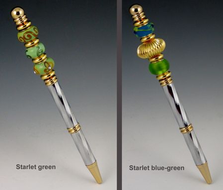 Custom Made Starlet Charm Twist Pens, Design Your Own