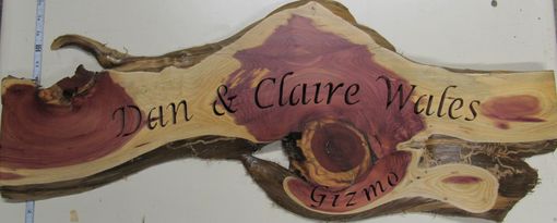 Custom Made Personalized House Plaque