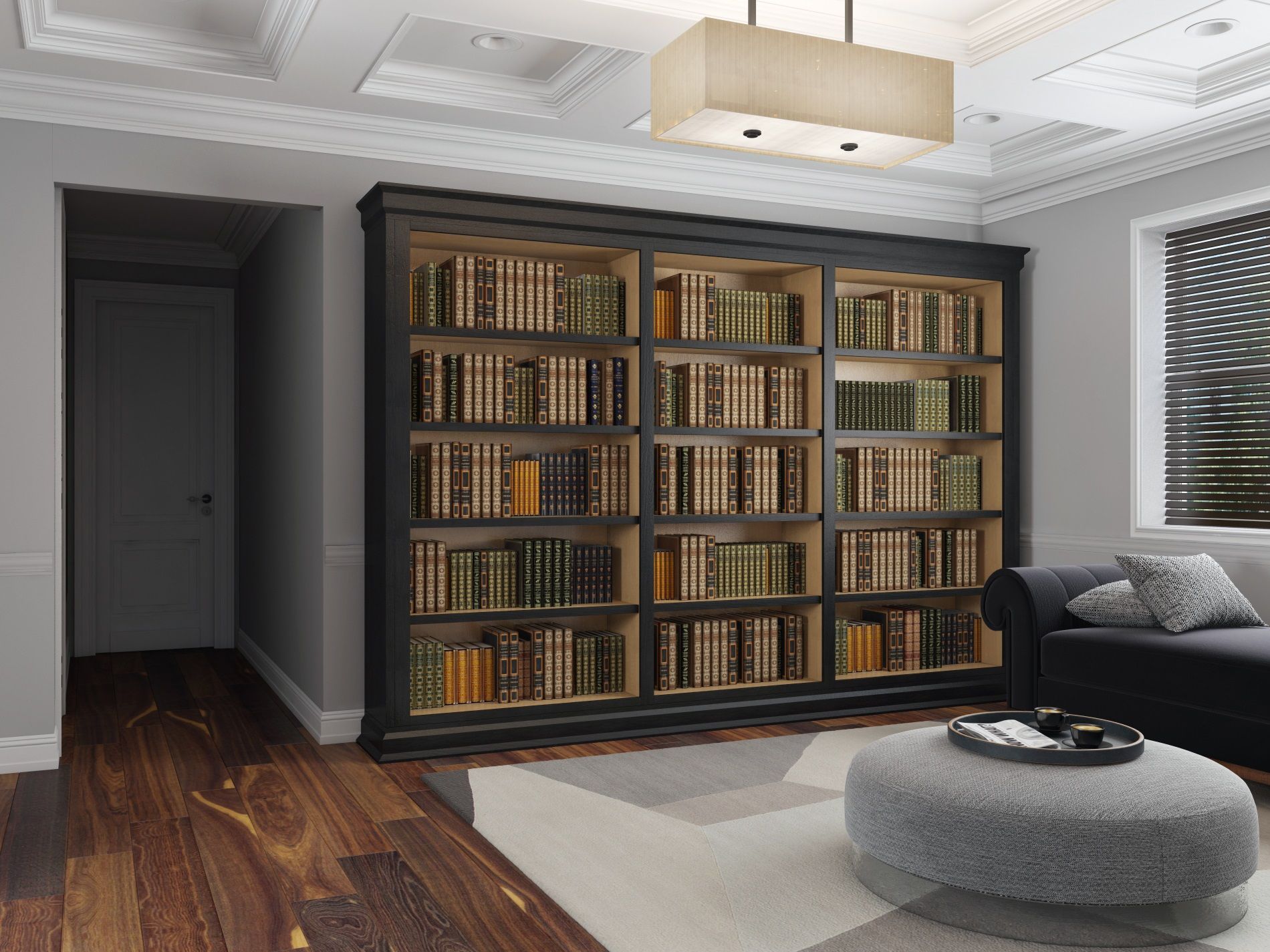 Buy Custom Made Bookcases, made to order from Decoretz