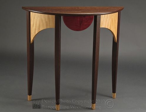 Custom Made Horizon Console Table In Wenge