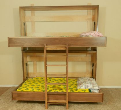 Custom Murphy (Fold Up) Bunk Beds by Furniture by Phoenix 