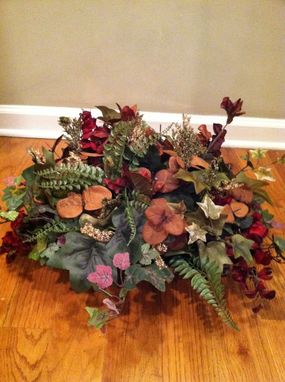 Custom Made Wicker Basket Floral Arrangements