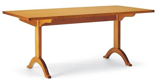 Custom Made Shaker Trestle Dining Table