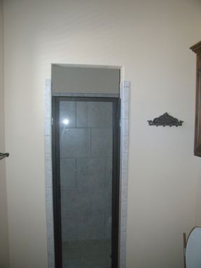 Custom Made "Faux" Bathroom - Before And After