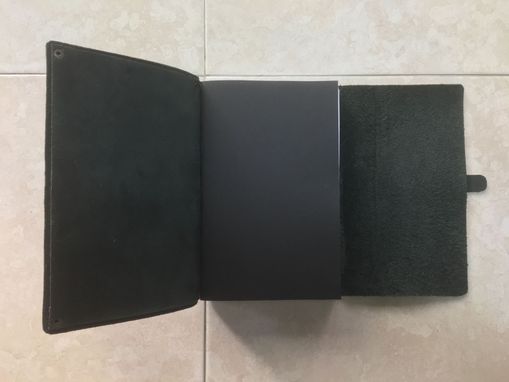 Custom Made A Simple Sturdy Leather Journal, Or Diary -- With Lined Pages, And Belt And Buckle Closure!