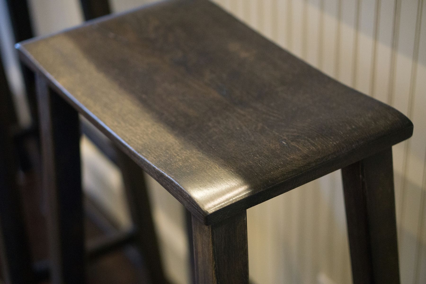 Handmade Saddle Seat Bar Stool by Ekisma