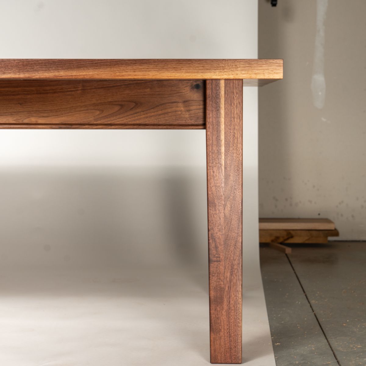 Hand Crafted Solid Walnut Farmhouse Table by Dovetails and Stitches ...