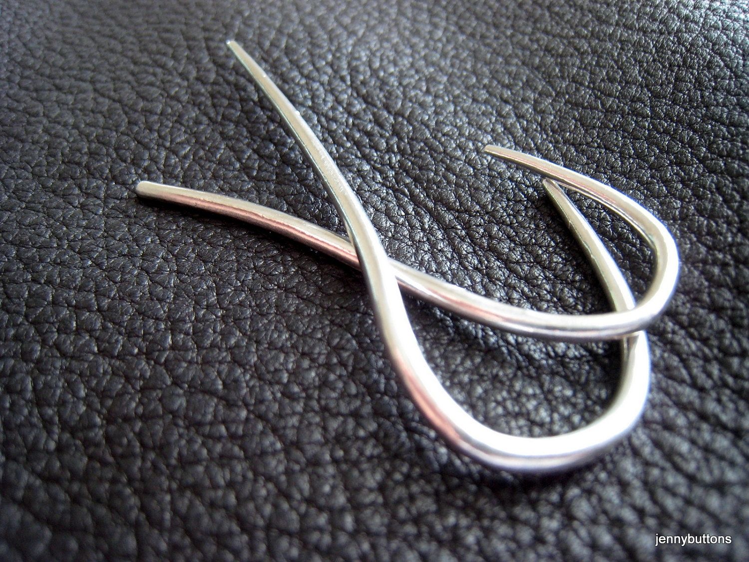 Buy Hand Crafted Fine Silver Cable Needle Stitch Holder Set