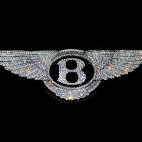 Buy Custom Made Audi Crystallized Car Emblem Bling Genuine European Crystals  Bedazzled, made to order from CRYSTALL!ZED by Bri, LLC