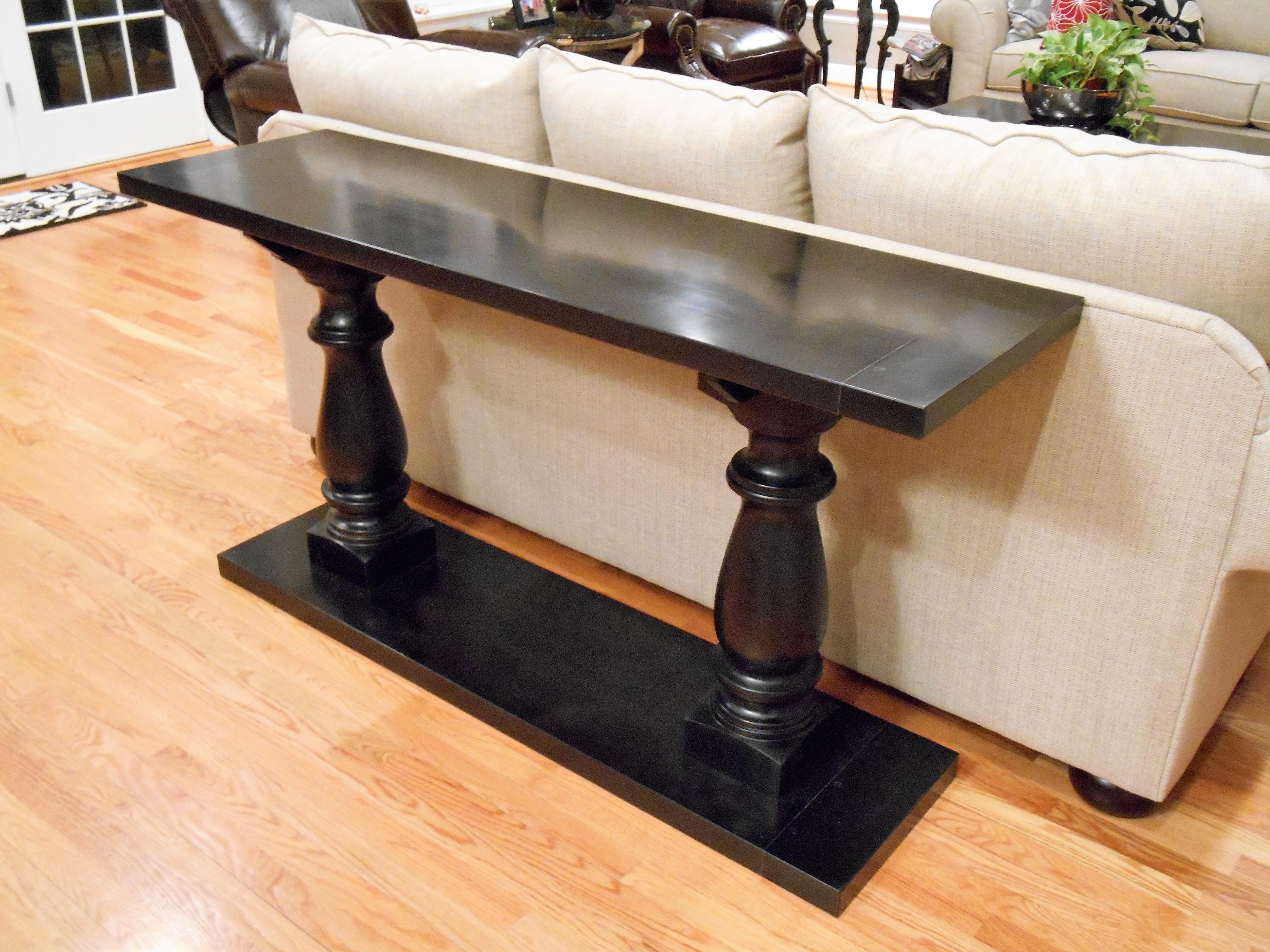 Hand Crafted Sofa Table by Sugarcreek Woodworks & Design ...