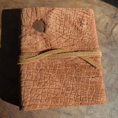 Custom Made Handmade Distressed Hippo Hide Journal Diary Safari Adventure Travel Notebook (444)