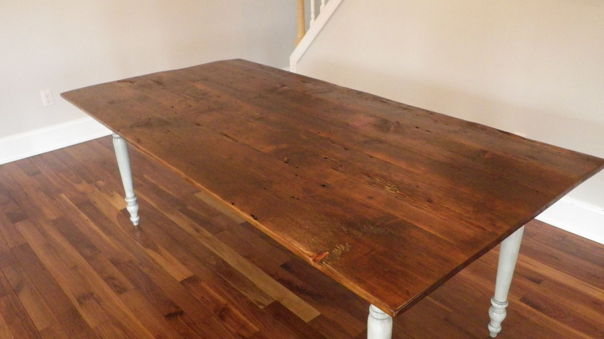 Hand Made Kitchen Table By Reclaimed Art CustomMade Com   8530.526518 