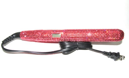 Custom Made Crystallized Flat Iron Hair Straightener Styling Bling Genuine European Crystals Bedazzled