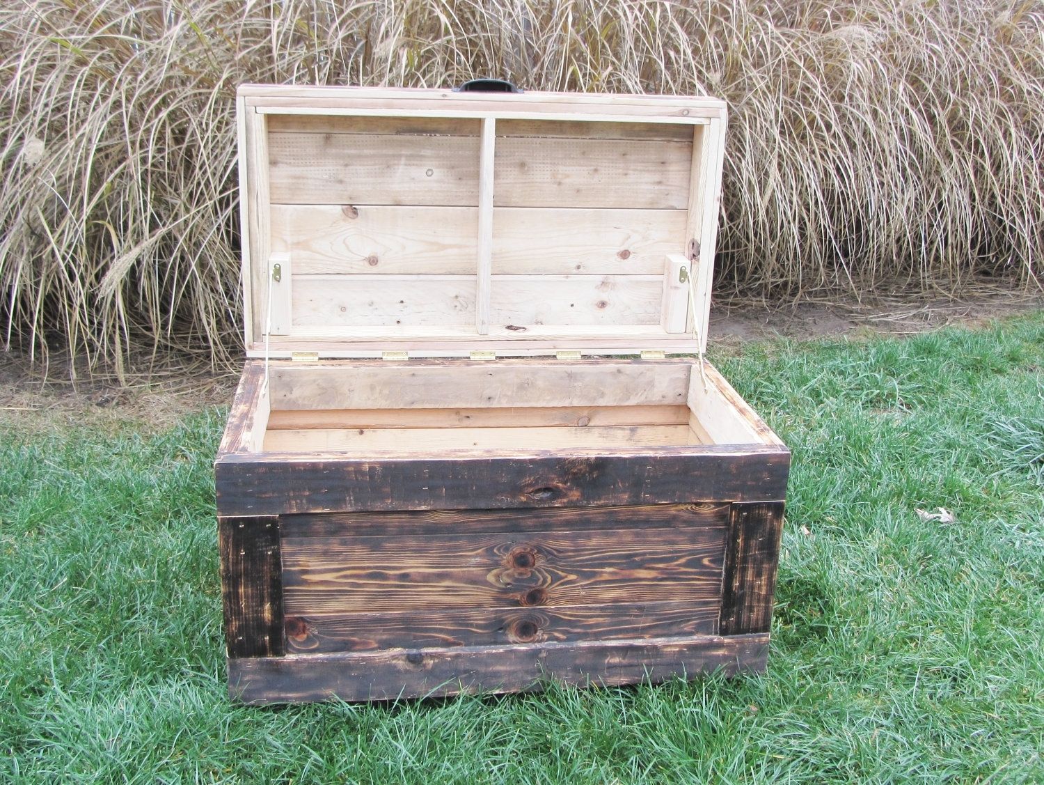 Buy Hand Made Reclaimed Wood Chest Large Made From Reclaimed Wood ...