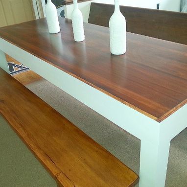 Custom Made Formal Coffee Tables - Dinning Table Made Out Of Restored Church Prew !