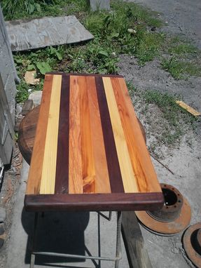 Custom Made Hardwood Cutting Board With Walnut Border