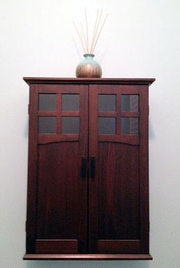 Custom Made Craftsman Wall Cabinet