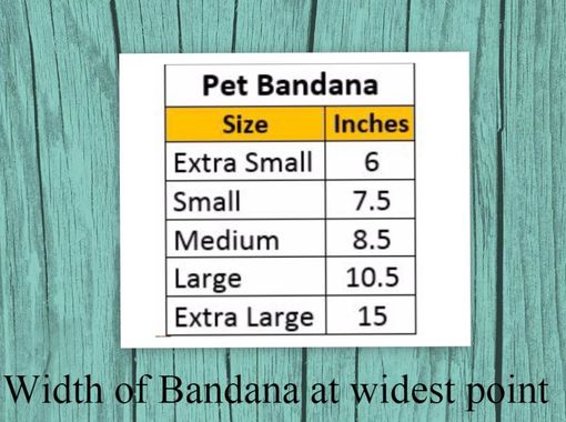 Custom Made Bandana For Your Pet