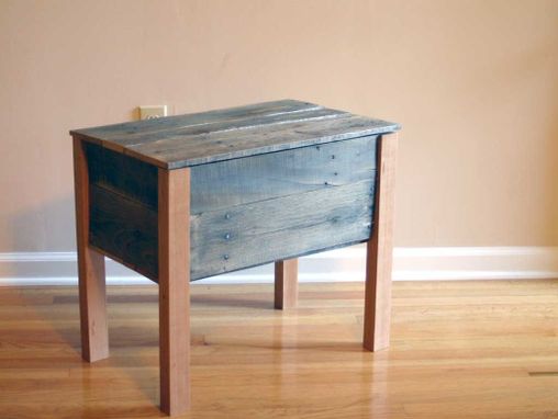 Custom Made Ottoman Made From Pallets