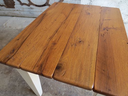 Custom Made Barn Oak Coffee & End Table