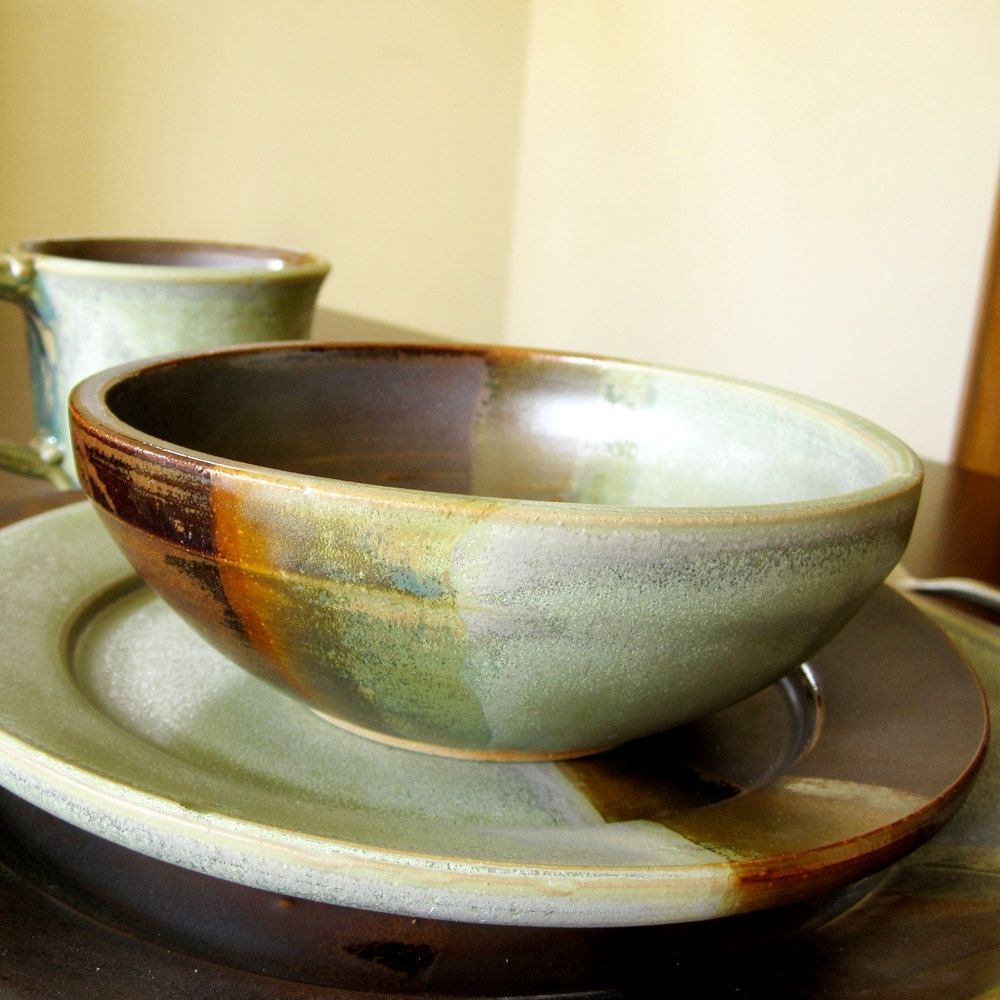 Handmade Pottery Soup Bowl Choose Your Glaze Color And Style by