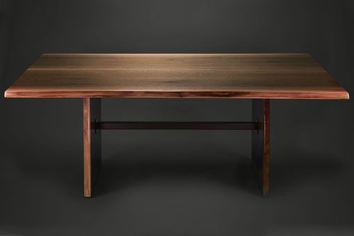 Custom Made Walnut Live Edge Diningroom Table