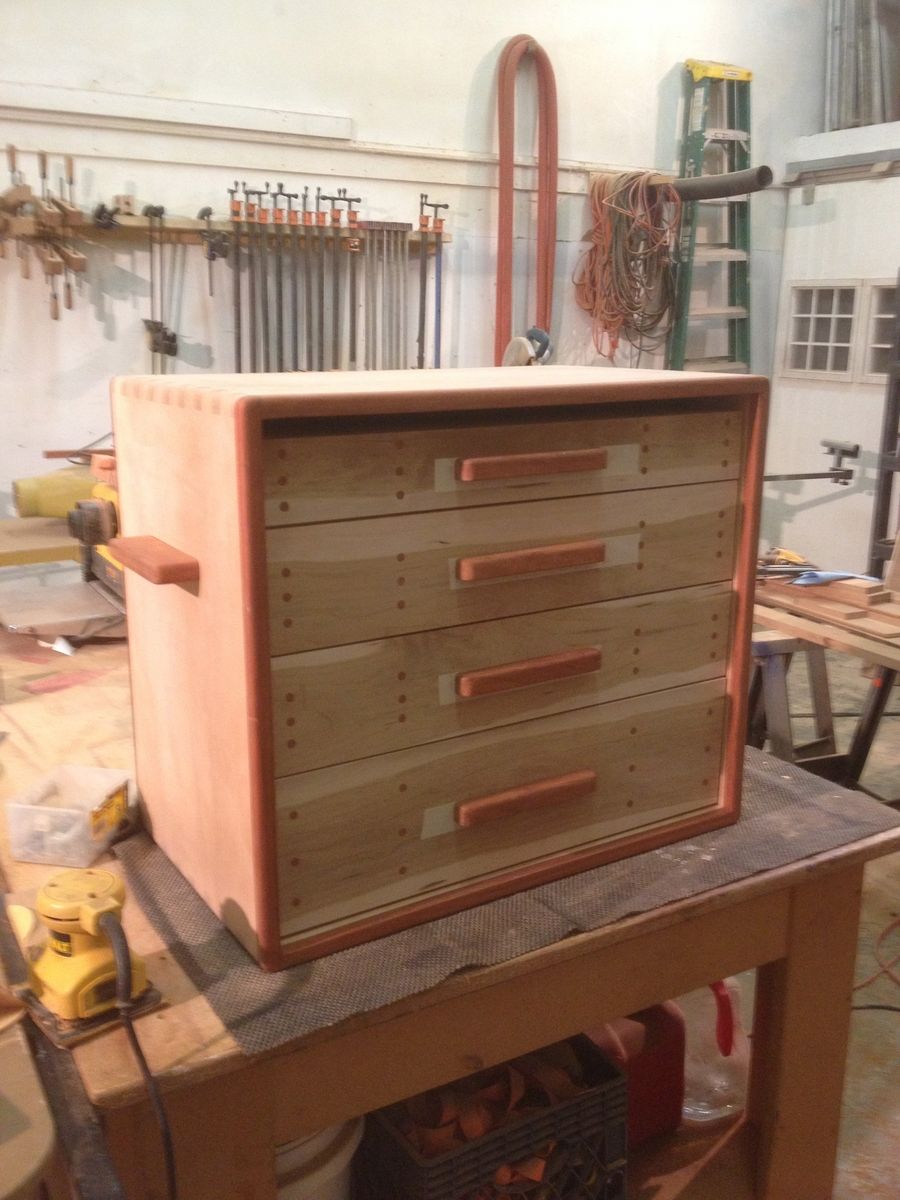 Hand Made Wood Game Box by Raw Creations Cnc