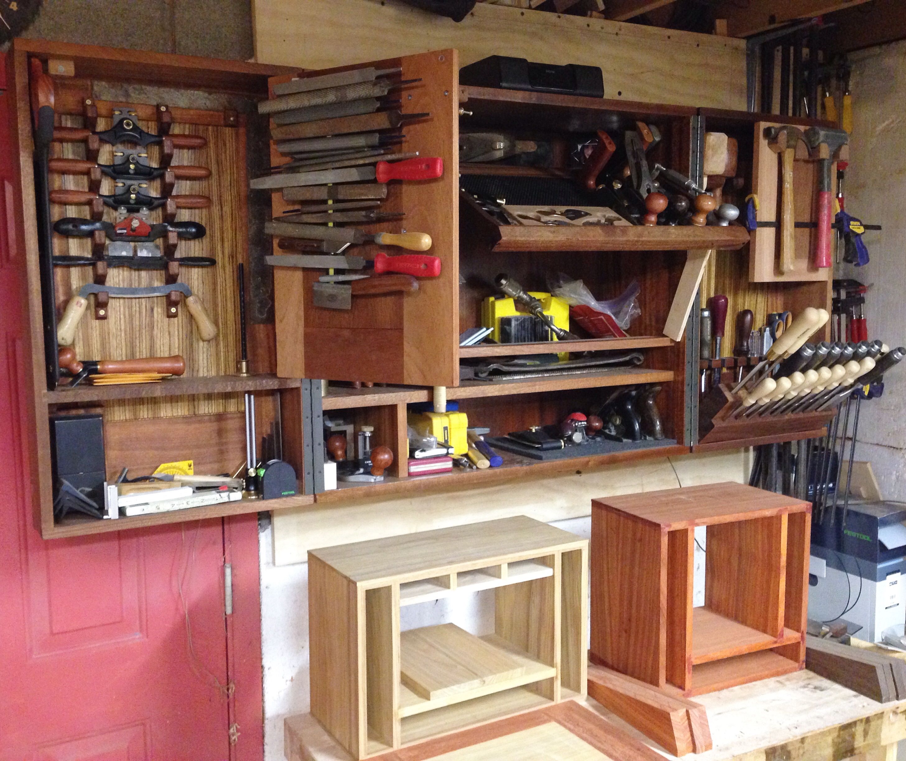 Handmade African Mahogany And Zebrawood With Wenge Trim by Cjs