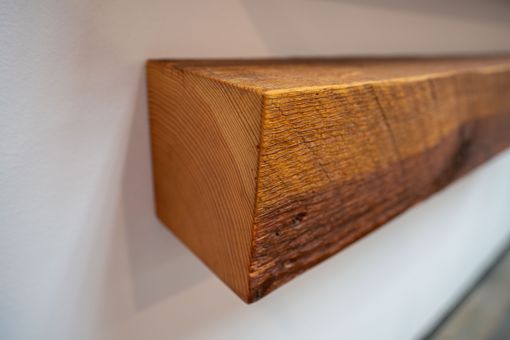 Custom Made Wooden Box Mantels
