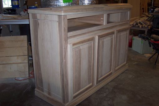Custom Made Hickory Buffet To Clients Specifications