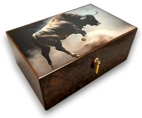 Custom Made 150 Count Custom Humidor Made In The U.S. Free Shipping And Engraving.