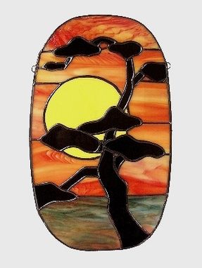 Custom Made Sunset Tree Silhouette
