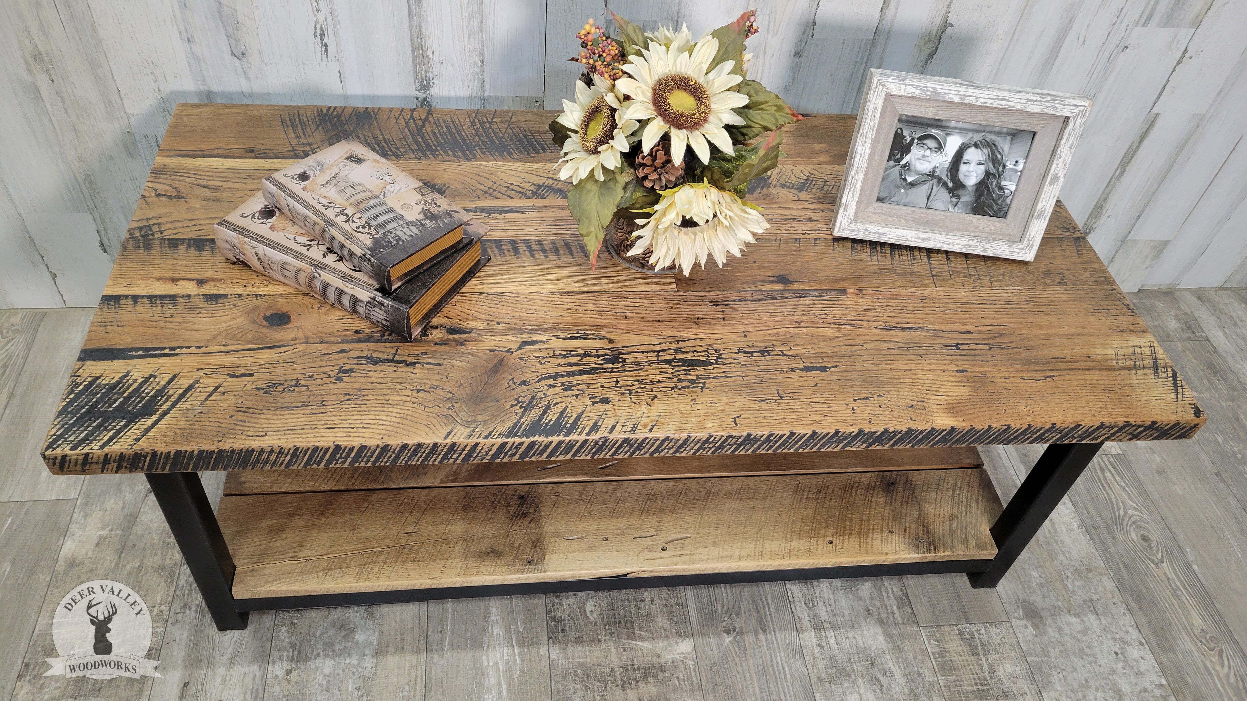 Buy Hand Made Reclaimed Barnwood Coffee Table, Reclaimed Wood Coffee ...