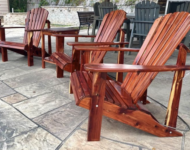 Buy Custom Amazing Handmade Adirondack Chairs, made to order from Atlas