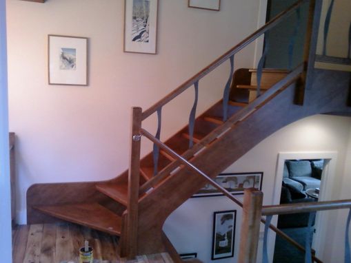 Custom Made Custom Maple Stairway