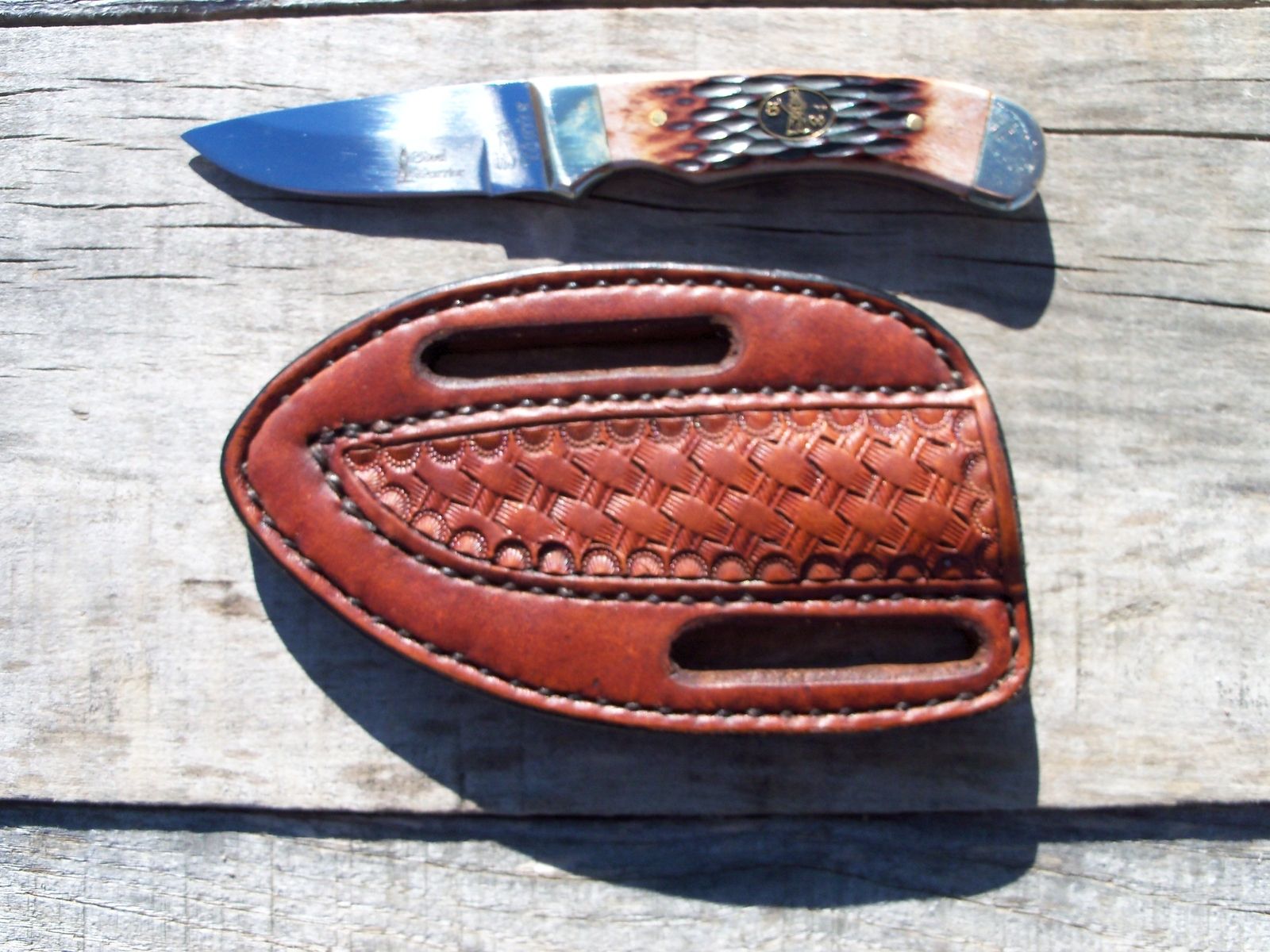 Custom Handmade Leather Knife Sheaths by Hubbard Leather